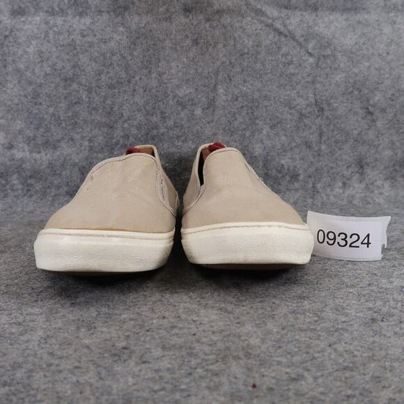 Old Navy Shoes Womens 7 Sneakers Slip On Casual Canvas Flats Comfort Taupe 1994 - Picture 3 of 12